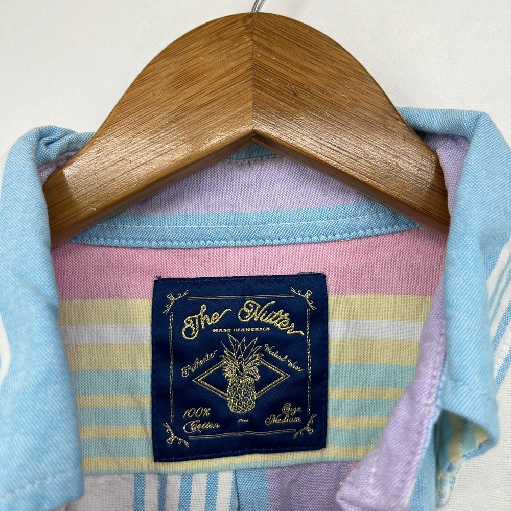 Chubbies Raindancer Short Sleeve Button Shirt Men… - image 5